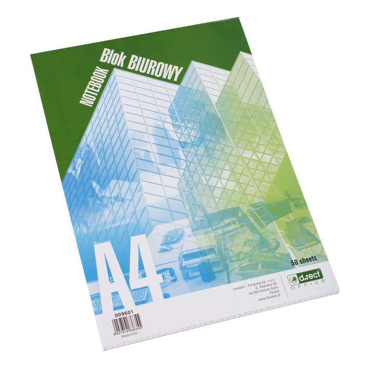 Caiet, D.RECT, A4, 50 file, Multicolor