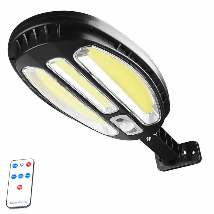 Lampa solara, Wireman, Senzor de miscare, Telecomanda