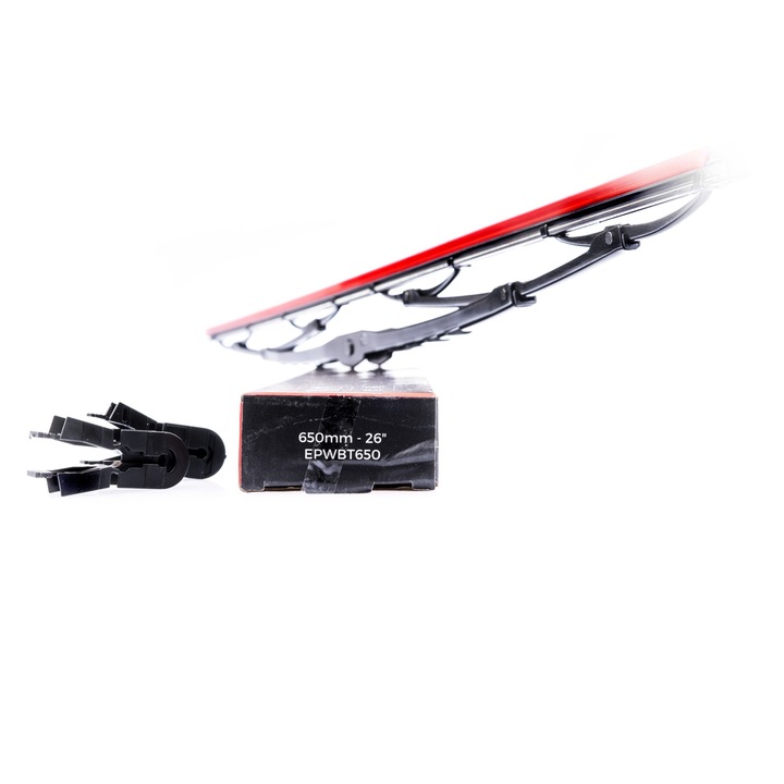 Stergator parbriz auto EinParts Automotive, Otel, 650 mm, Negru