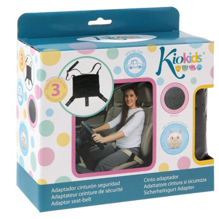 Adaptor Centura pentru Femeile Insarcinate, KioKids, Negru