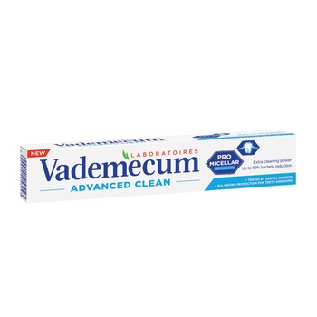 Pasta de dinti Vademecum Advanced Clean 75ml Pasta de dinti Vademecum Advanced Clean 75ml