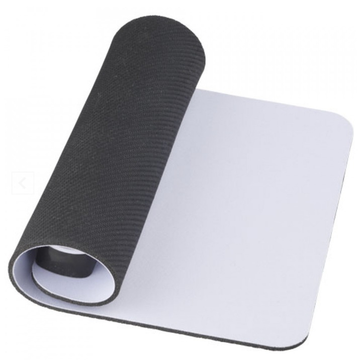 Rugalmas egérpad 3x USB-vel, 28 x 19 cm, fehér