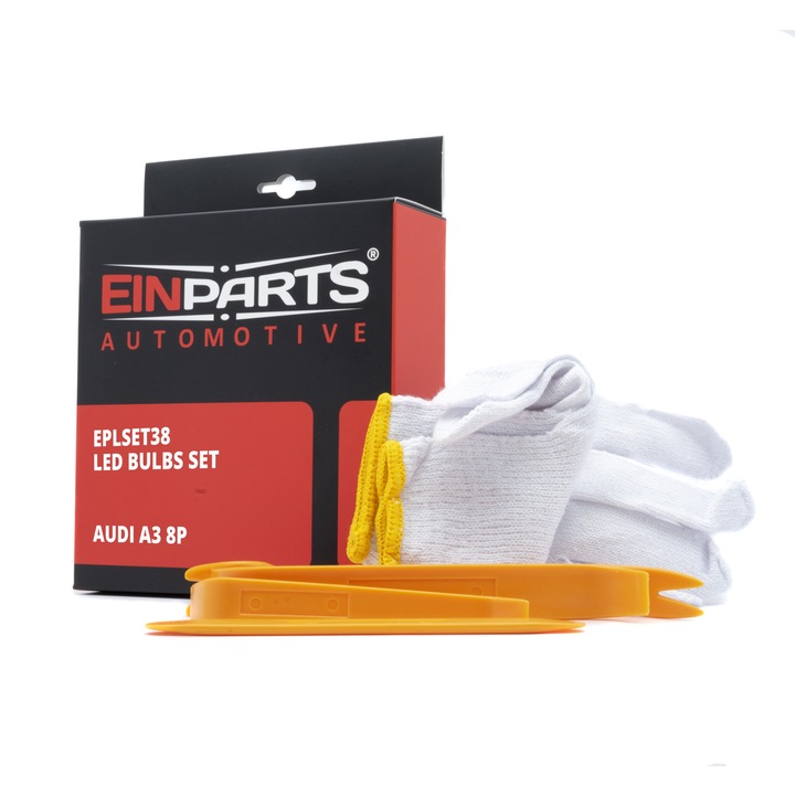 EinParts 11 db-os LED izzó készlet Audi A3 8P-hez