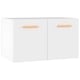 Dulap de perete vidaXL, alb, 60x36,5x35 cm, lemn compozit