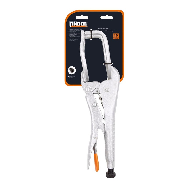 Cleste prindere, Finder, Otel, 250 mm, Multicolor