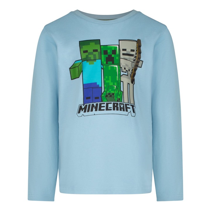 Bluza pentru copii Minecraft Skins Blue, Multicolor