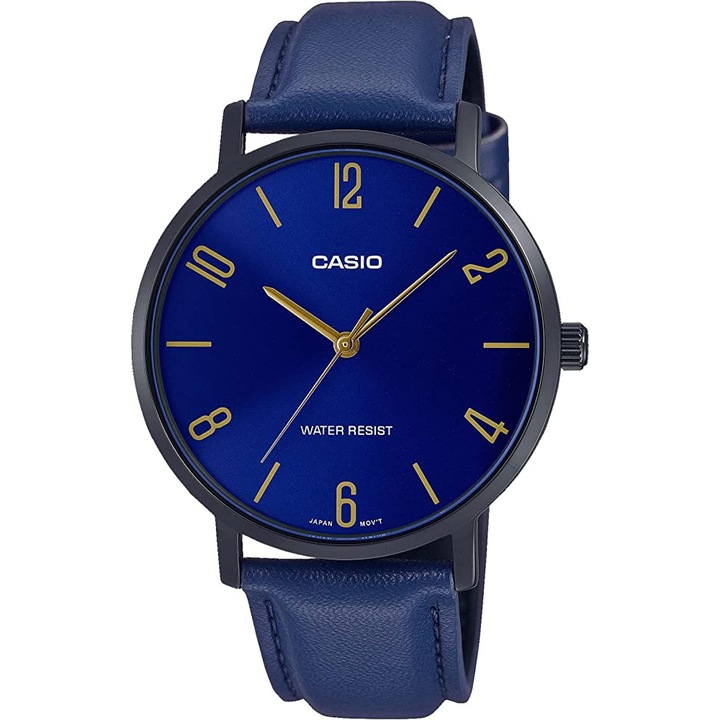Мъжки часовник Casio, Collection MTP-VT, MTP-VT01BL-2B
