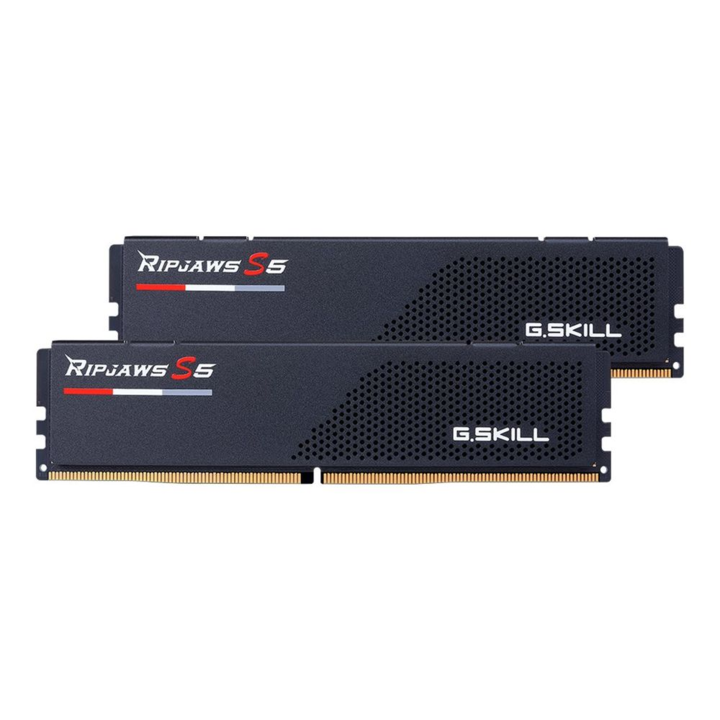 Комплект 2 RAM памети, G.SKILL, Ripjaws S5, DDR5, 32GB, 2x16GB, 5600MHz, CL30, XMP 3.0, черни