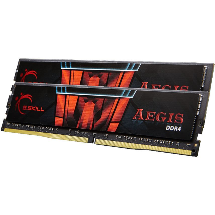 Памет RAM GSkill Aegis, F42400C15D16GIS, DDR4, 16GB, 2400MHz, CL15