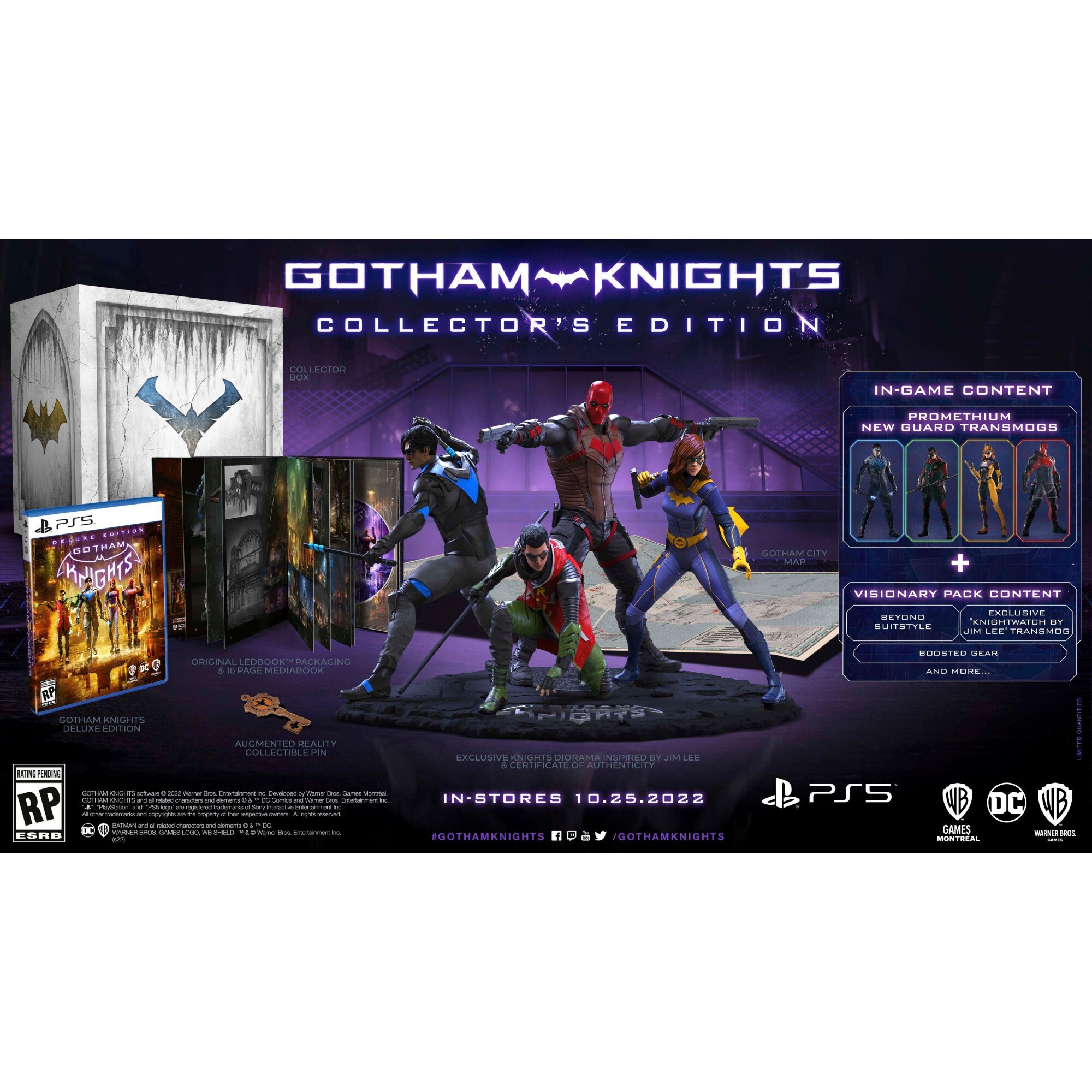 Joc Gotham Knights Collector's Edition Pentru Playstation 5 - eMAG.ro