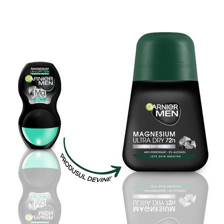 Дезодорант рол-он Garnier Mineral Magnesium Ultra Dry, Против ...