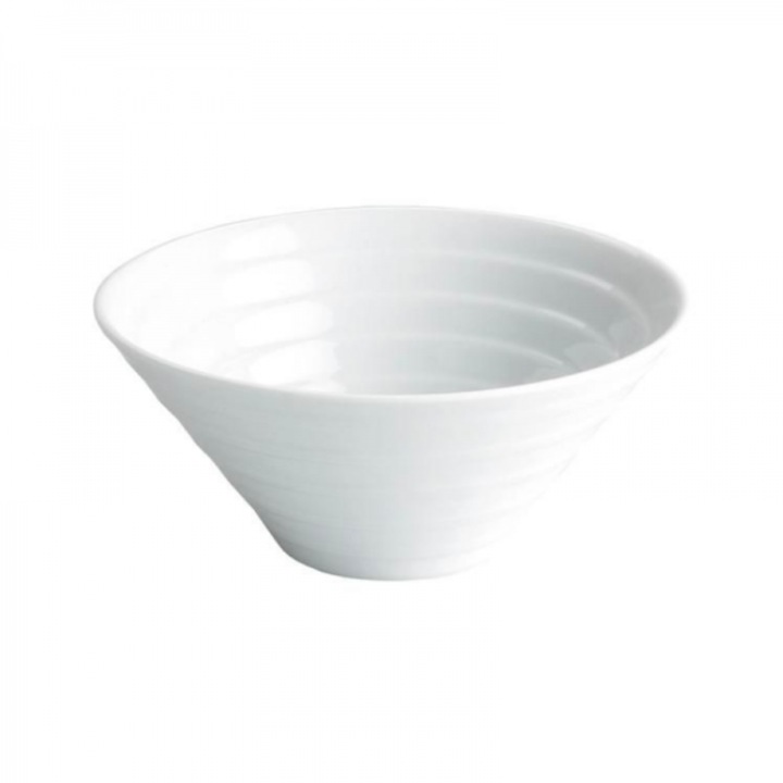 Sosiera din portelan alb, 50 ml