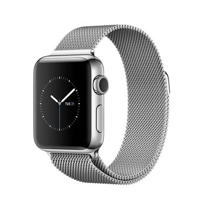 Curea Ceas SmartWatch pentru Huawei Watch GT, GT 2, GT 2e, GT 2 Pro, GT 3, 46 mm, Stainless Steel, Metal Design, Comfy to Wear, Bratara Magnetica, Argintiu