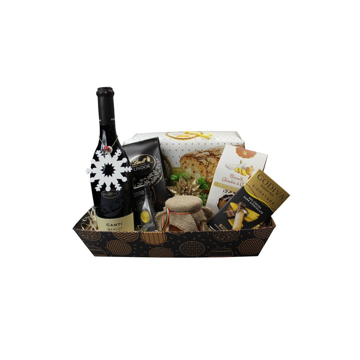 Ajándékkosár 8 db Dark Flavours termékkel