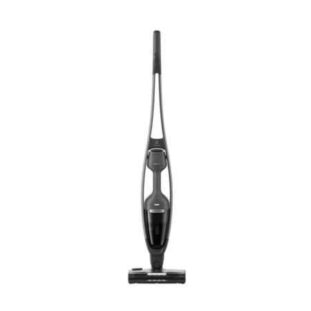 Aspirator vertical 2 in 1 Electrolux Seria 600 ES62CB25DH, 25.2V, 2.5Ah, autonomie pana la 55 min, 3 trepte de putere, perie multisuprafete PowerPro cu LED-uri, gri inchis