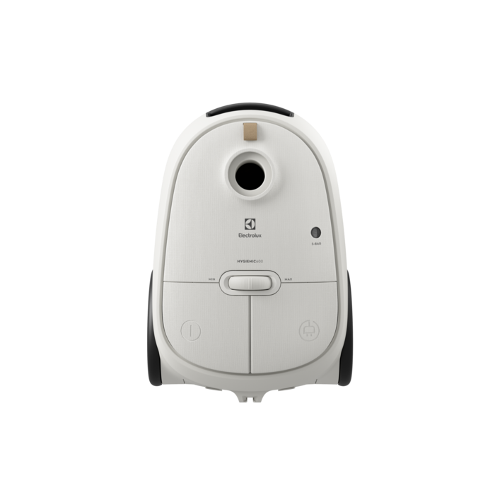 Aspirator cu sac Electrolux Hygienic 600 EB61H6SW, 850W, capacitate sac 3.5L, nivel de zgomot 73 dB, alb