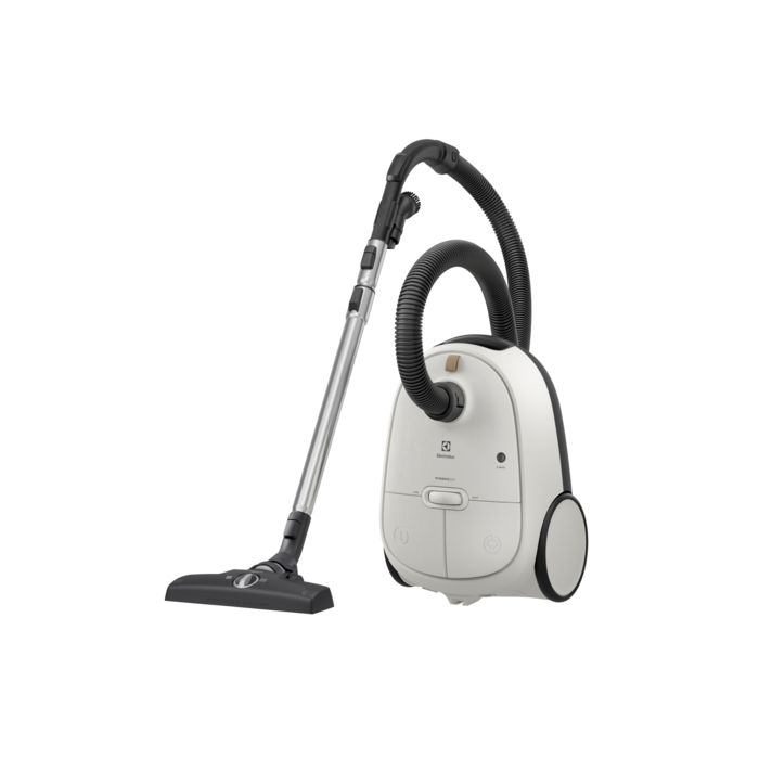 Aspirator cu sac Electrolux Hygienic 600 EB61H6SW, 850W, capacitate sac 3.5L, nivel de zgomot 73 dB, alb