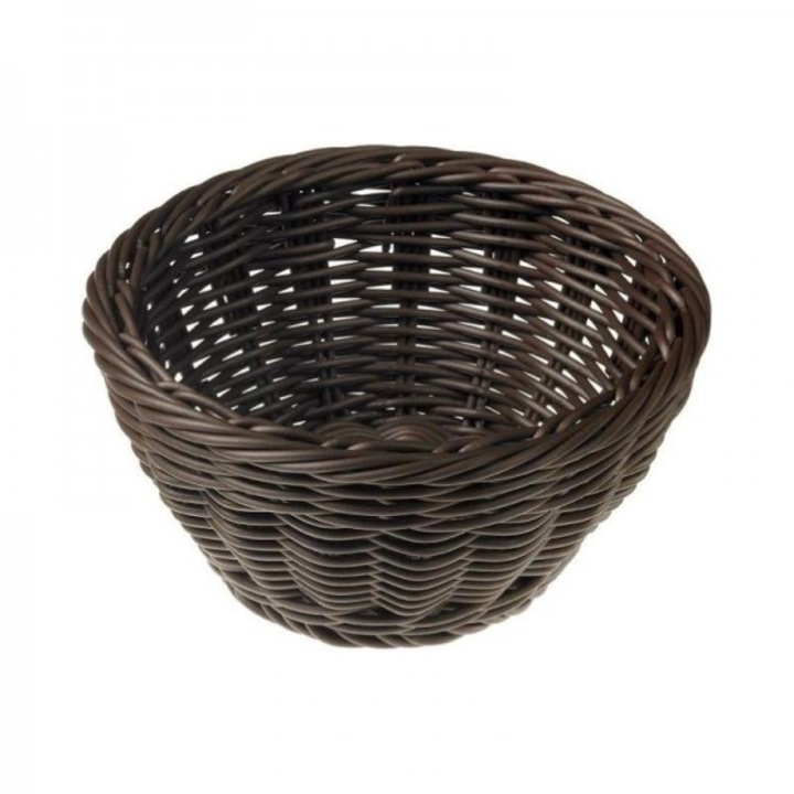 Cos din polipropilena pentru servire, Vanity, maro