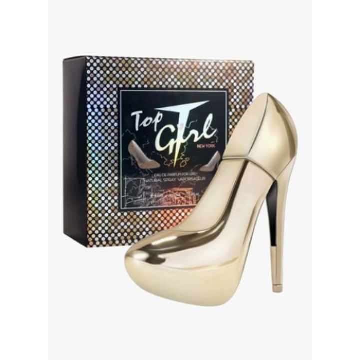 Apa de parfum pentru femei Top Girl New York, 100 ml by Tiverton