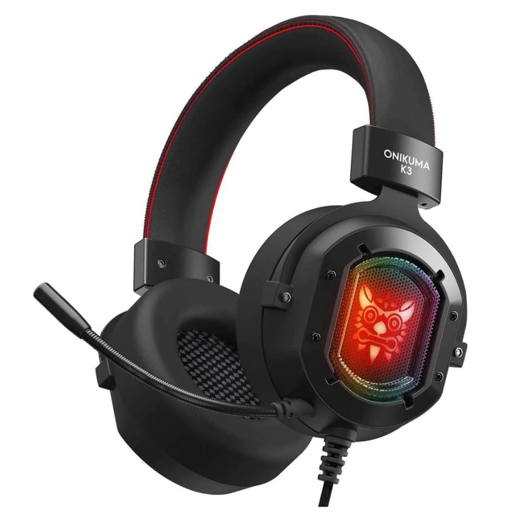 Onikuma K3 RGB Light Gaming Fejhallgató