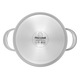 Cratita cu capac Admiring RONDELL RDS-747, 22 cm, 5.3l, Otel inoxidabil, Potrivit pentru toate tipurile de plite, inclusiv cu inductie, potrivit pentru masina de spalat vase, Inox