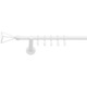 Egyszemélyes modern fém galéria 19mm Vega Matt fehér 360 cm