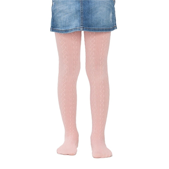 Детски чорапогащник Karina, Плътен, Розово