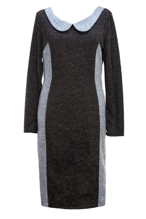 Rochie dama R36, Gri inchis