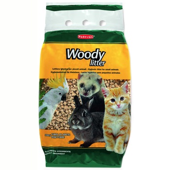 Asternut igienic pentru pasari, rozatoare si pisici Woody Litter, 10 L Asternut igienic pentru pasari, rozatoare si pisici Woody Litter, 10 L