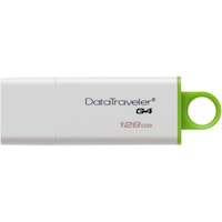 Memorie USB Kingston DataTraveler DTIG4, 128GB, USB3.0, Alb/Verde