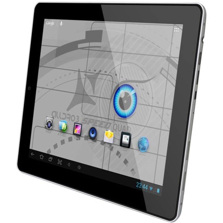 Allview 3 Speed Quad HD tablet, Cortex A7 Quad-Core 1.0GHz-es processzorral, 9.7", 1GB DDR3, 8GB, Multi-Touch, Android 4.2 Jelly Bean, Fekete