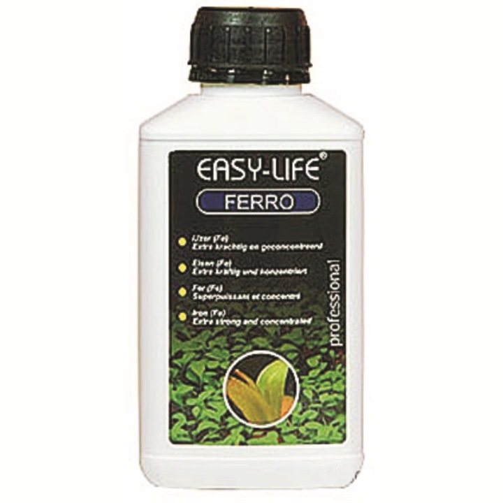 Fertilizant Easy Life Ferro pentru Plantele de Acvariu, 250 ml