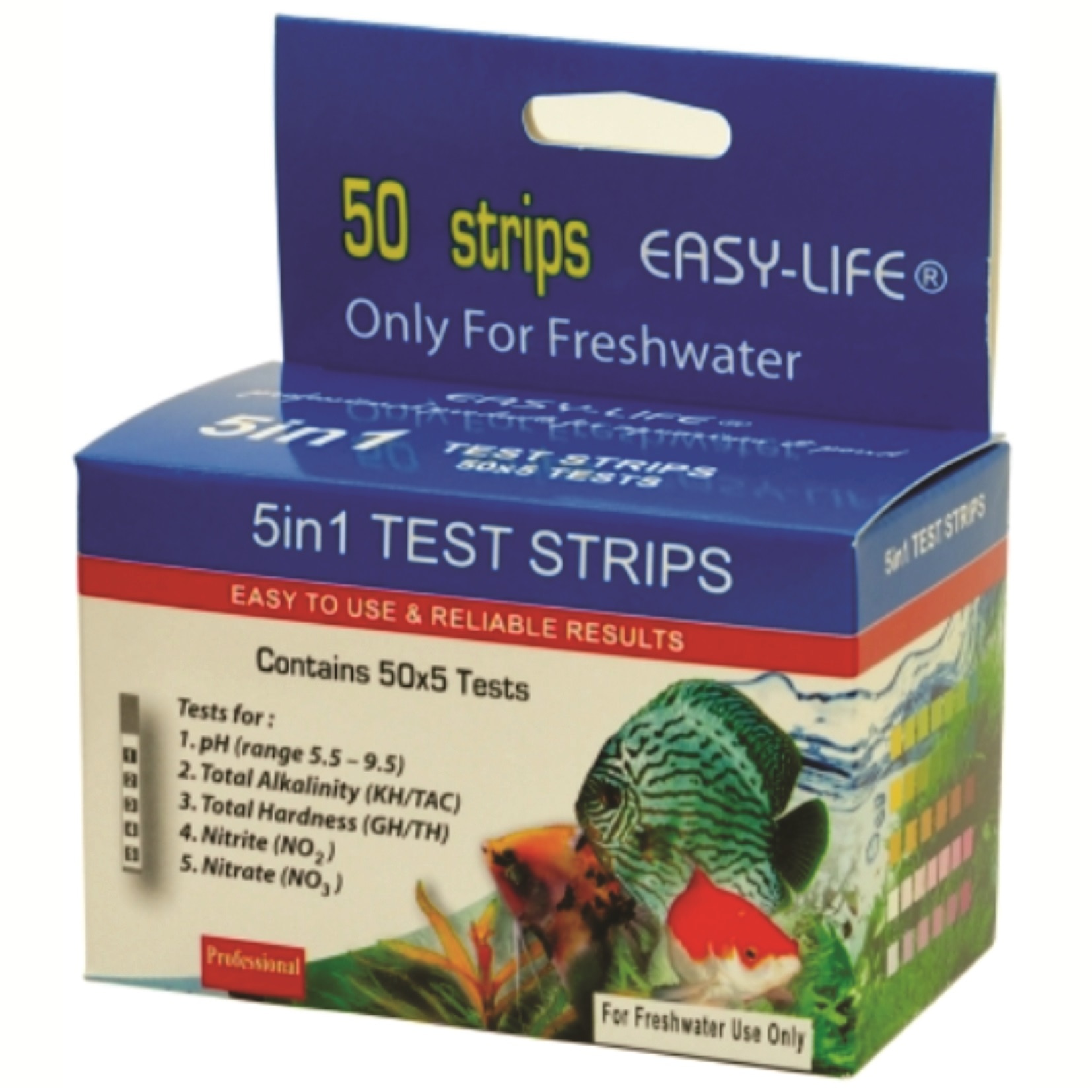 Test de apa Easy Life Test Strips 5in1, 50x5 Teste
