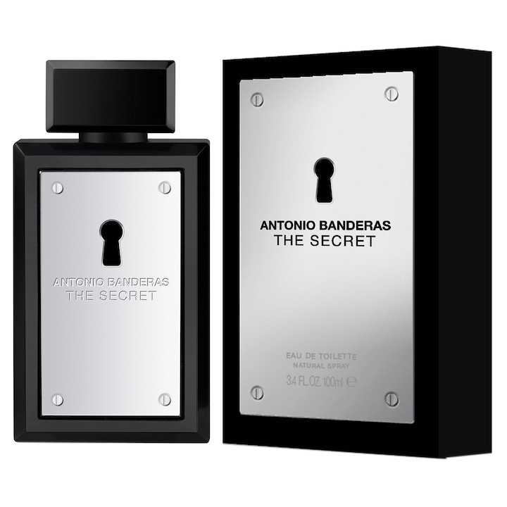Antonio Banderas Secret For Men Férfi parfüm, Eau de Toilette, 100ml