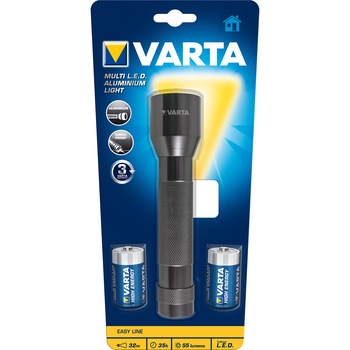 Lanterna Varta 16628, Multi LED Aluminium Light, 2C Lanterna Varta 16628, Multi LED Aluminium Light, 2C