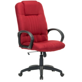 Scaun directorial QMOBILI 5401 Bordo, stofa, mecanism balans, brate PP, baza PP Scaun directorial QMOBILI 5401 Bordo, stofa, mecanism balans, brate PP, baza PP