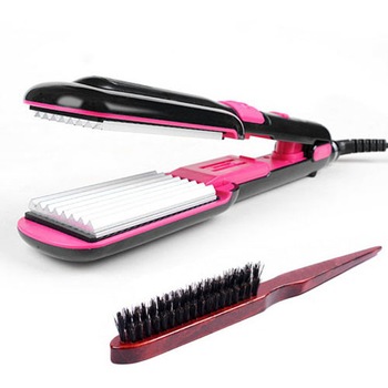 Set Coafura Placa Par 2in1 Creponare/Indreptare par - Profesionala PTC Ionica Pink, Pritech + Piaptan Tapat Set Coafura Placa Par 2in1 Creponare/Indreptare par - Profesionala PTC Ionica Pink, Pritech + Piaptan Tapat