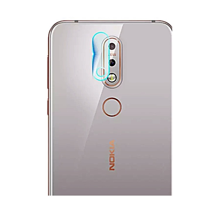 Стъклен протектор за задна камера bGreen за Nokia 2.4, Прозрачен