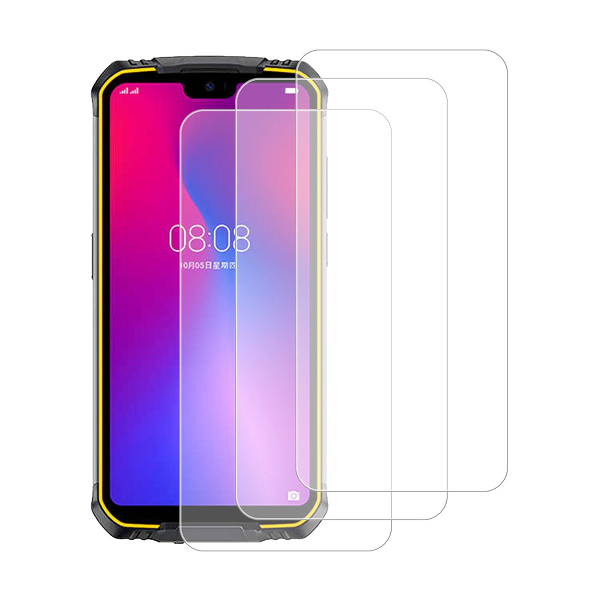 brotect Pellicola Protettiva Vetro per Doogee S68 Pro Protezione Schermo (3 Pezzi) [Durezza Estrema 9H, Chiaro