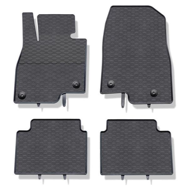 GEYER & HOSAJA Rubberen automatten 862/4C compatibel met Mazda 3 III ( 2013-2018) en Mazda 6 III kombi (2012-2024