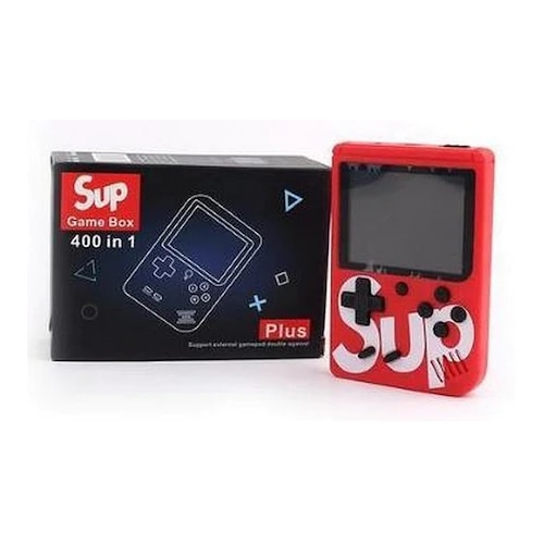 Consola de joc, 400 de jocuri, 2.4 inch, retro, HD, Rosu
