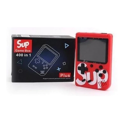 Consola de joc, 400 de jocuri, 2.4 inch, retro, HD, Rosu