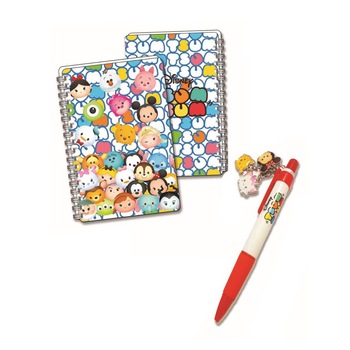 Mini jurnal 3D cu pix rosu Tsum Tsum Mini jurnal 3D cu pix rosu Tsum Tsum