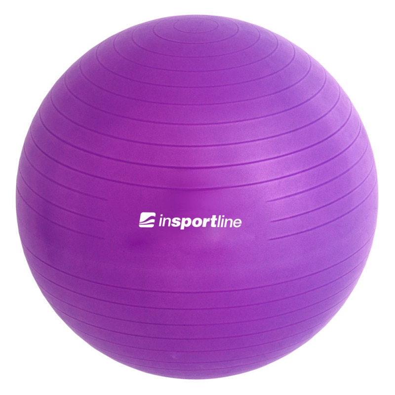 Minge aerobic inSPORTline Top Ball 45 cm, violet