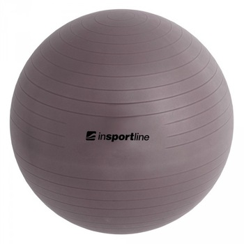 Minge aerobic inSPORTline Top Ball 75 cm, Gri Inchis Minge aerobic inSPORTline Top Ball 75 cm, Gri Inchis