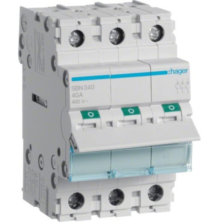 Separator SBN340, 40A, 3P, Hager