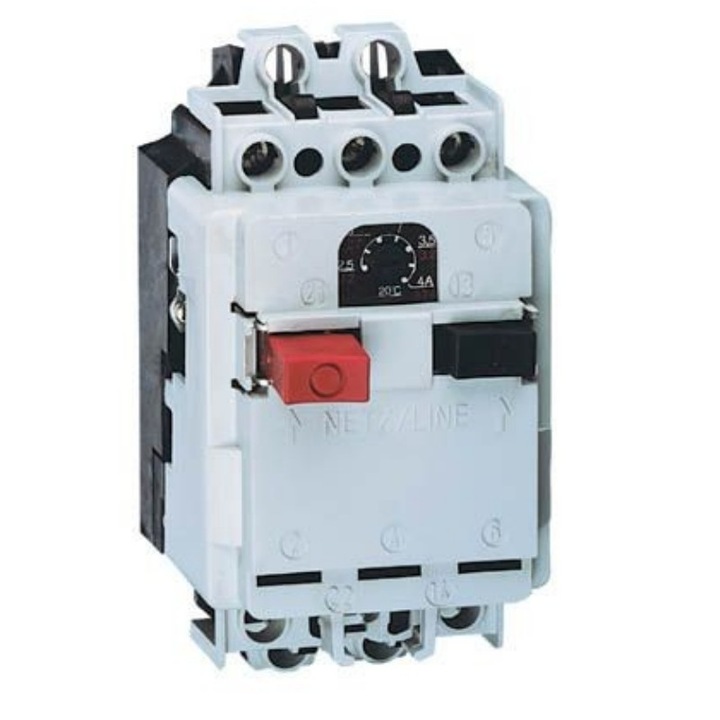 Intrerupator motor M611, 3P, N 16, 10A-16A, Fael, Legrand