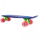 Penny board WORKER Transpy 400 22'' cu roti iluminate, albastru
