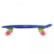 Penny board WORKER Transpy 400 22'' cu roti iluminate, albastru