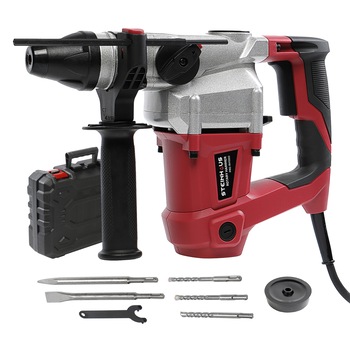 Ciocan rotopercutor Steinhaus, PRO-RH1000, 1000W, 850 RPM, 4.0J, Mandrina SDS-Plus, 3 Functii, Kitbox + Accesorii Ciocan rotopercutor Steinhaus, PRO-RH1000, 1000W, 850 RPM, 4.0J, Mandrina SDS-Plus, 3 Functii, Kitbox + Accesorii